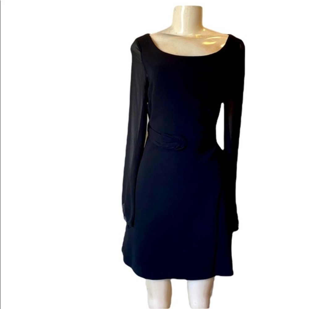 Black dress from Italy size 42 size 6 us